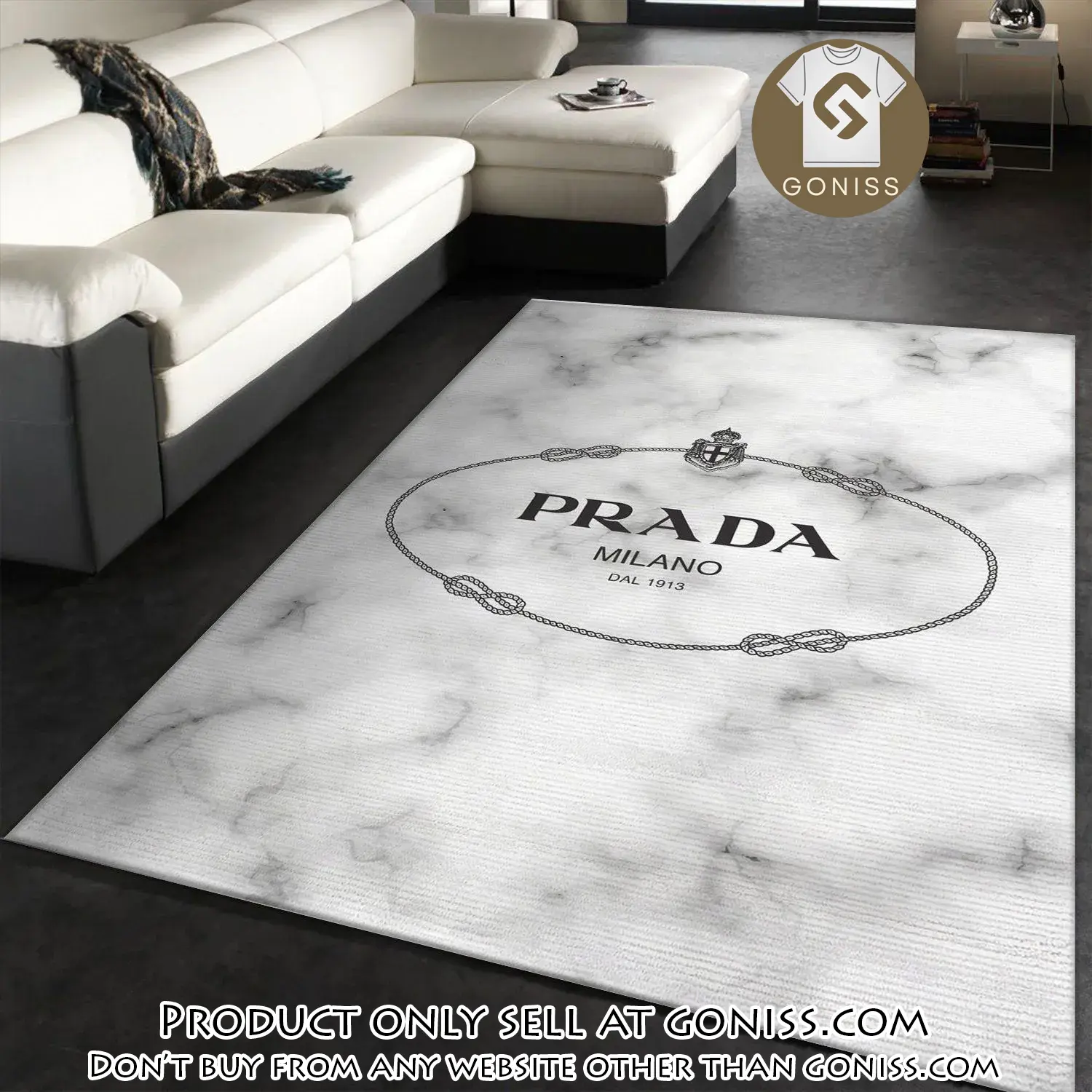 Prada rug bedroom rug floor decor home decor gn0226396
